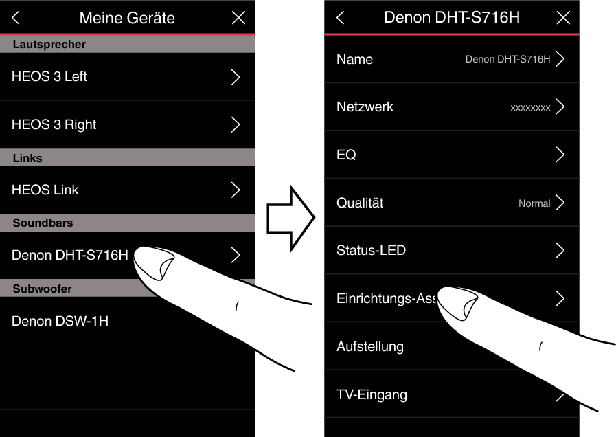Pairing DHTS716H Sub Assist 1